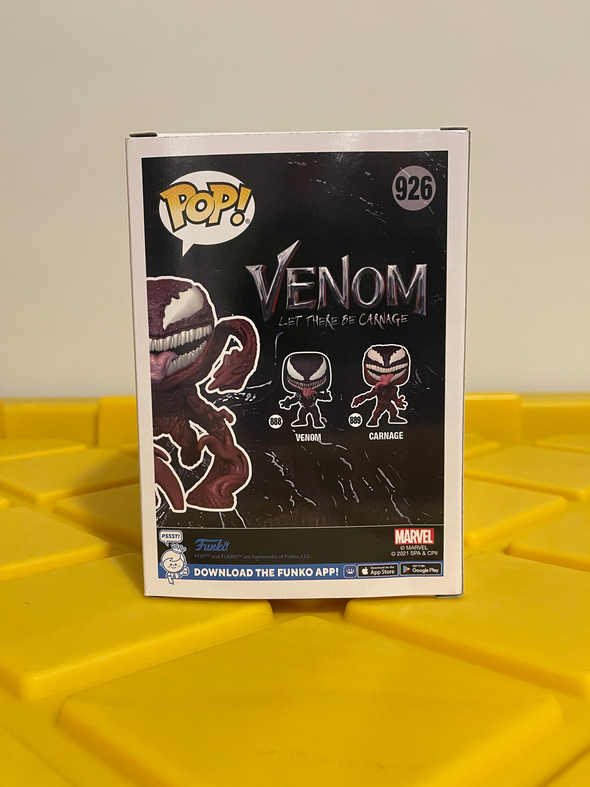 Funko POP! Carnage - Limited Edition 2021 NYCC Exclusive