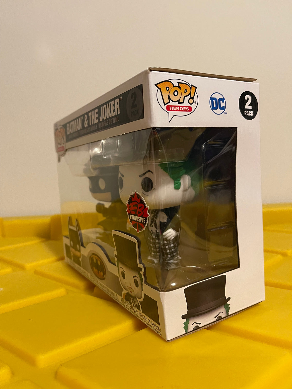Funko POP! Batman & The Joker (2-Pack) - Limited Edition EB Games Exclusive