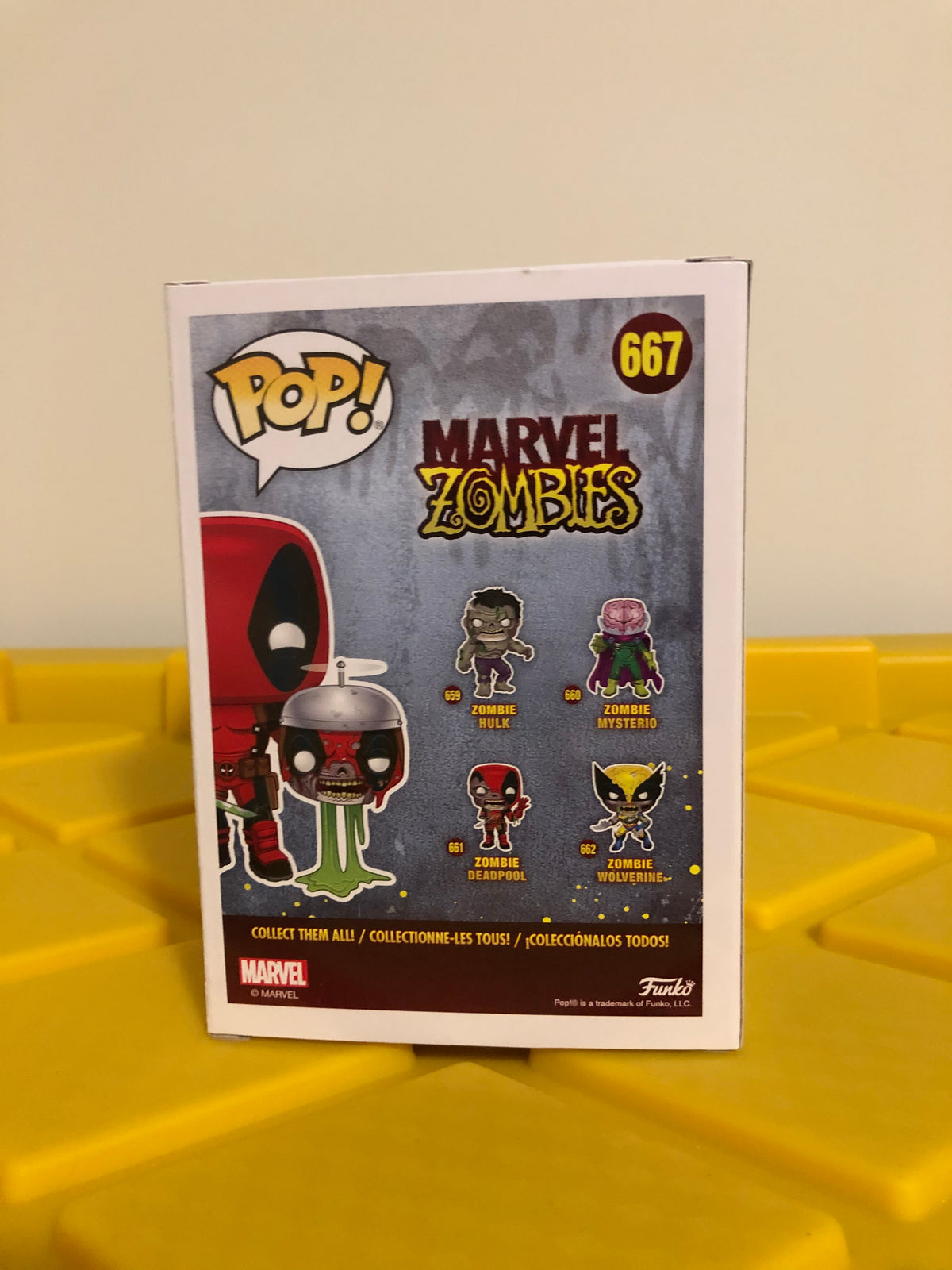 Funko POP! Deadpool With Headpool - Limited Edition Marvel Collectors Corps Exclusive