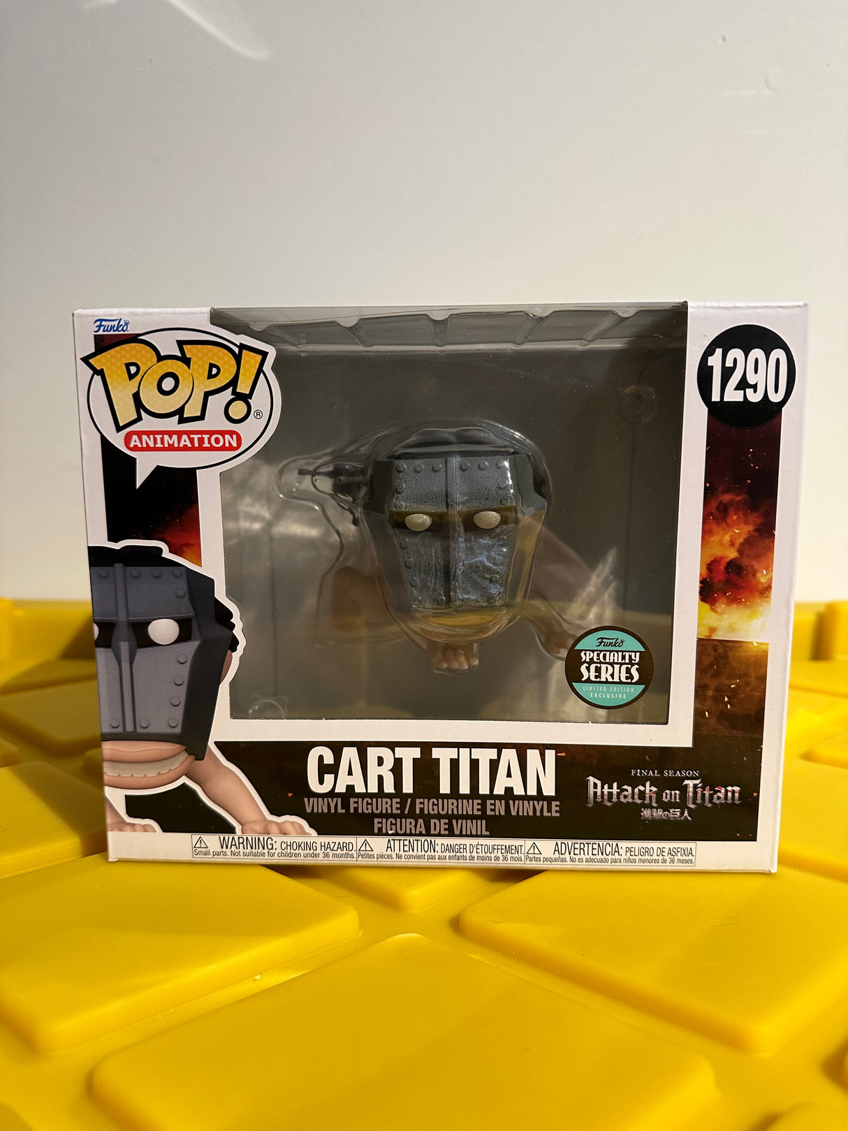 Funko POP! 6" Cart Titan - Limited Edition Specialty Series Exclusive