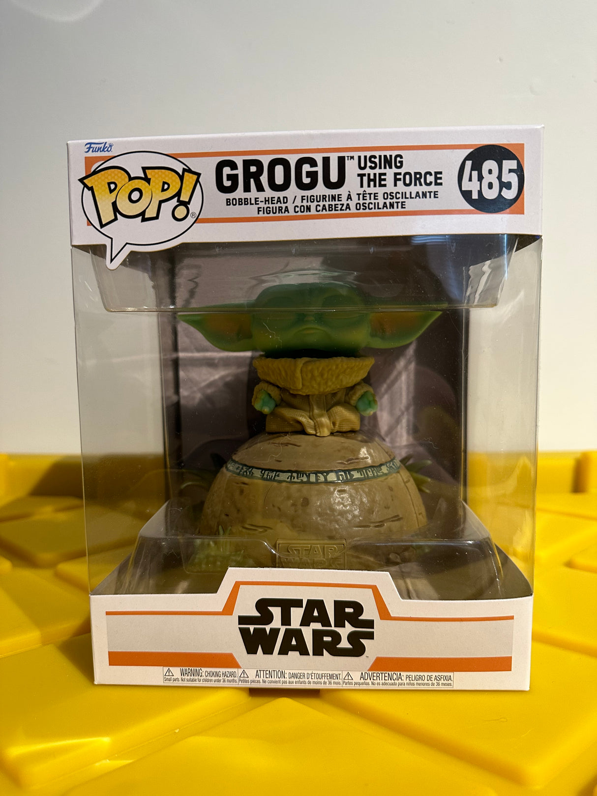 Funko POP! 6" Grogu Using the Force (Light Up)