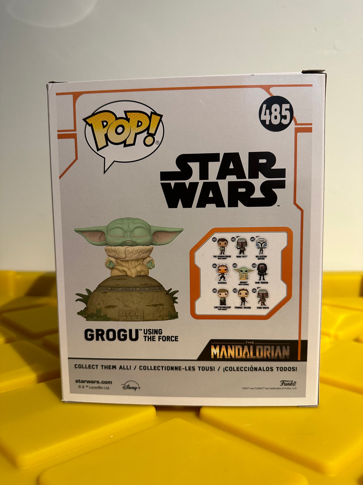 Funko POP! 6" Grogu Using the Force (Light Up)