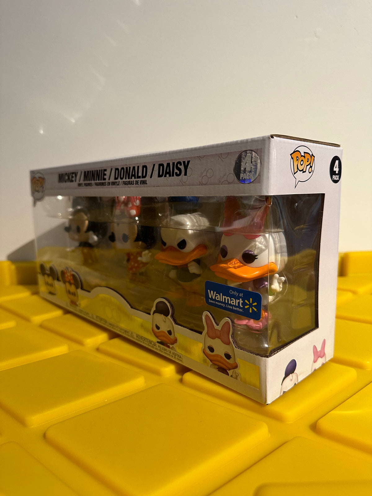 Funko POP! Disney 100 (4-Pack) - Limited Edition Walmart Exclusive