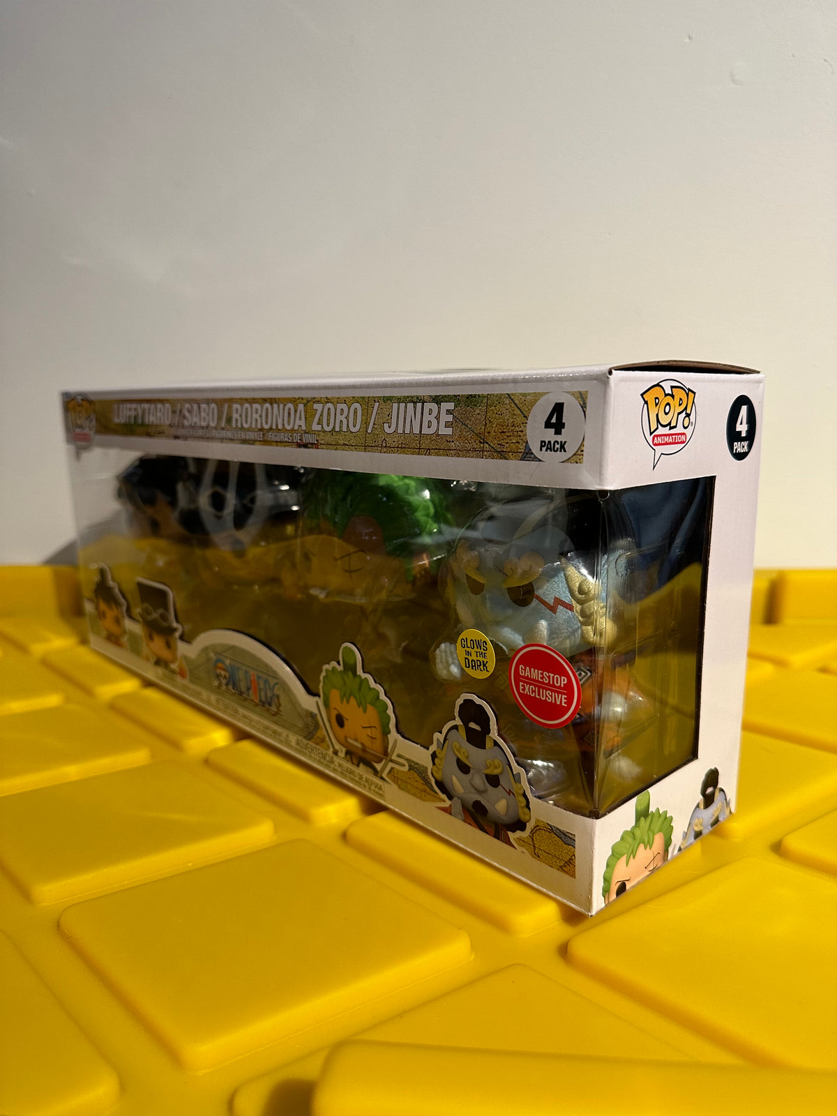 Funko POP! One Piece (Glow) (4-Pack) - Limited Edition GameStop Exclusive