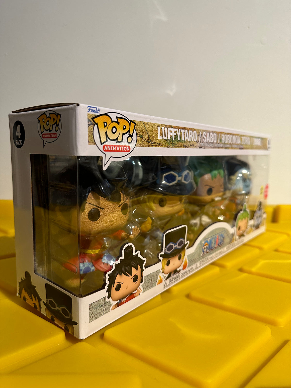 Funko POP! One Piece (Glow) (4-Pack) - Limited Edition GameStop Exclusive