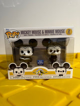 Funko POP! Mickey Mouse & Minnie Mouse (2-Pack) - Limited Edition 2022 D23 Expo Exclusive