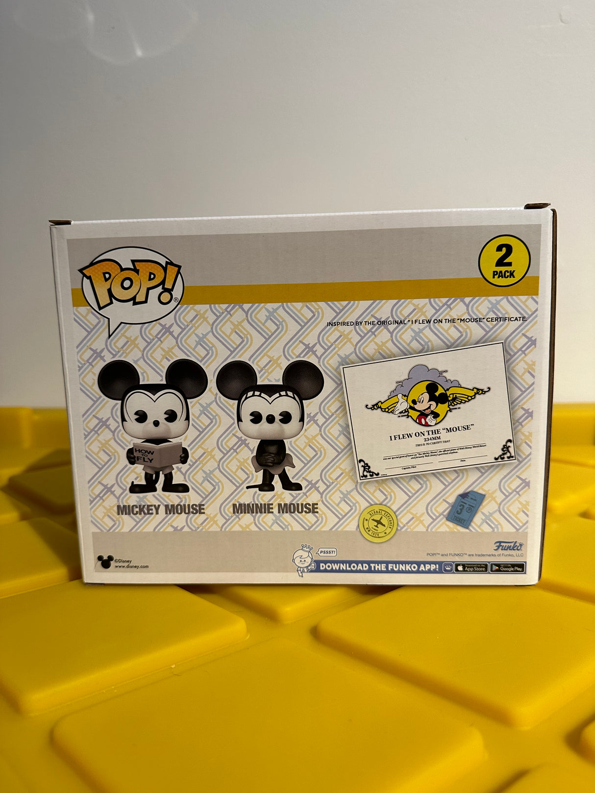 Funko POP! Mickey Mouse & Minnie Mouse (2-Pack) - Limited Edition 2022 D23 Expo Exclusive
