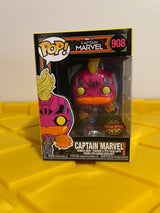 Funko POP! Captain Marvel (Black Light) - Limited Edition Special Edition Exclusive