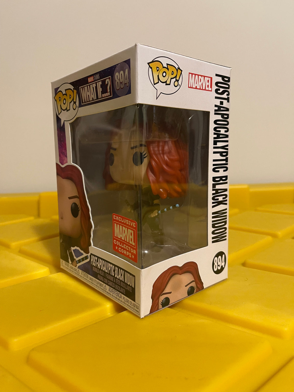 Funko Pop! Marvel What If? – Black Widow Post-Apocalyptic #894, Figurine Vinyl Collector, Exclusive
