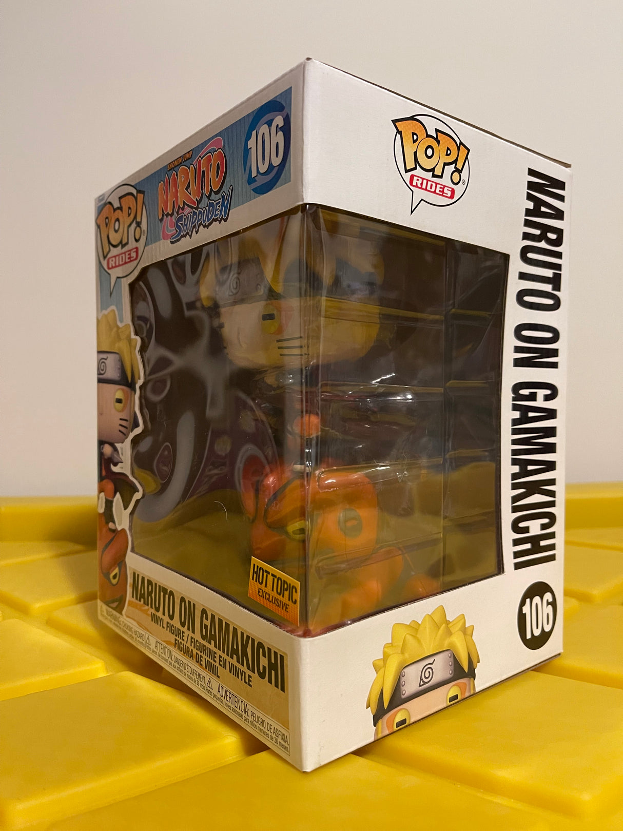 Funko POP! Naruto on Gamakichi (Rides) - Limited Edition Hot Topic Exclusive