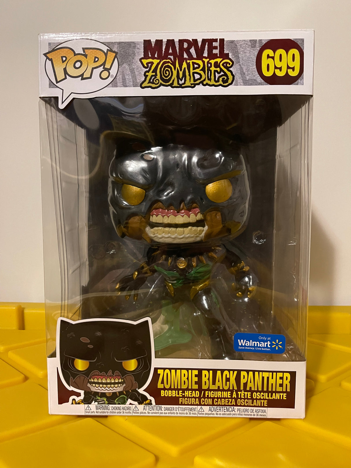 Funko POP! 10" Zombie Black Panther - Limited Edition Walmart Exclusive