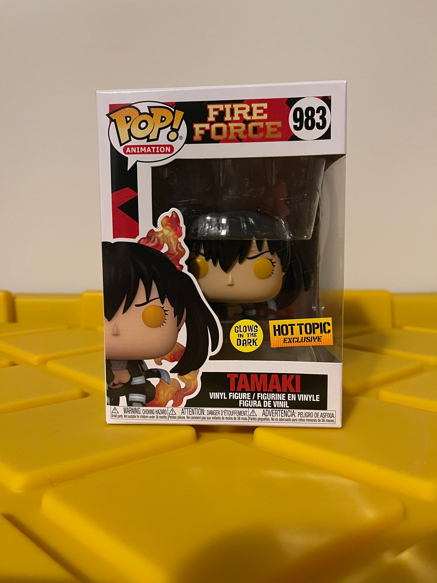 Funko Fire Force Pop! Animation Tamaki Glow-In-The-Dark Vinyl Figure Hot  Topic Exclusive