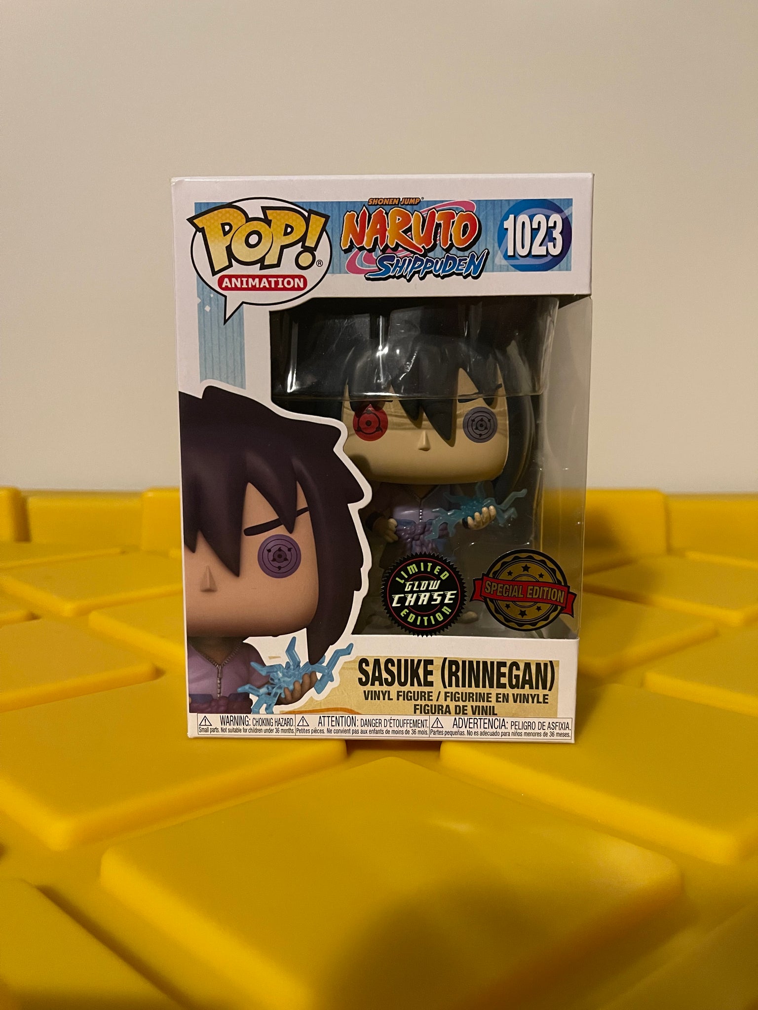 Sasuke (Rinnegan) #1023 Limited Edition Glow Chase Special Edition