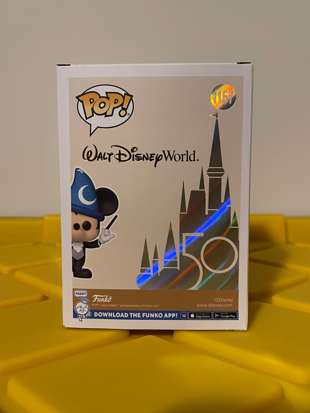 Funko POP! Philharmagic Mickey Mouse (Diamond) - Limited Edition Hot Topic Exclusive