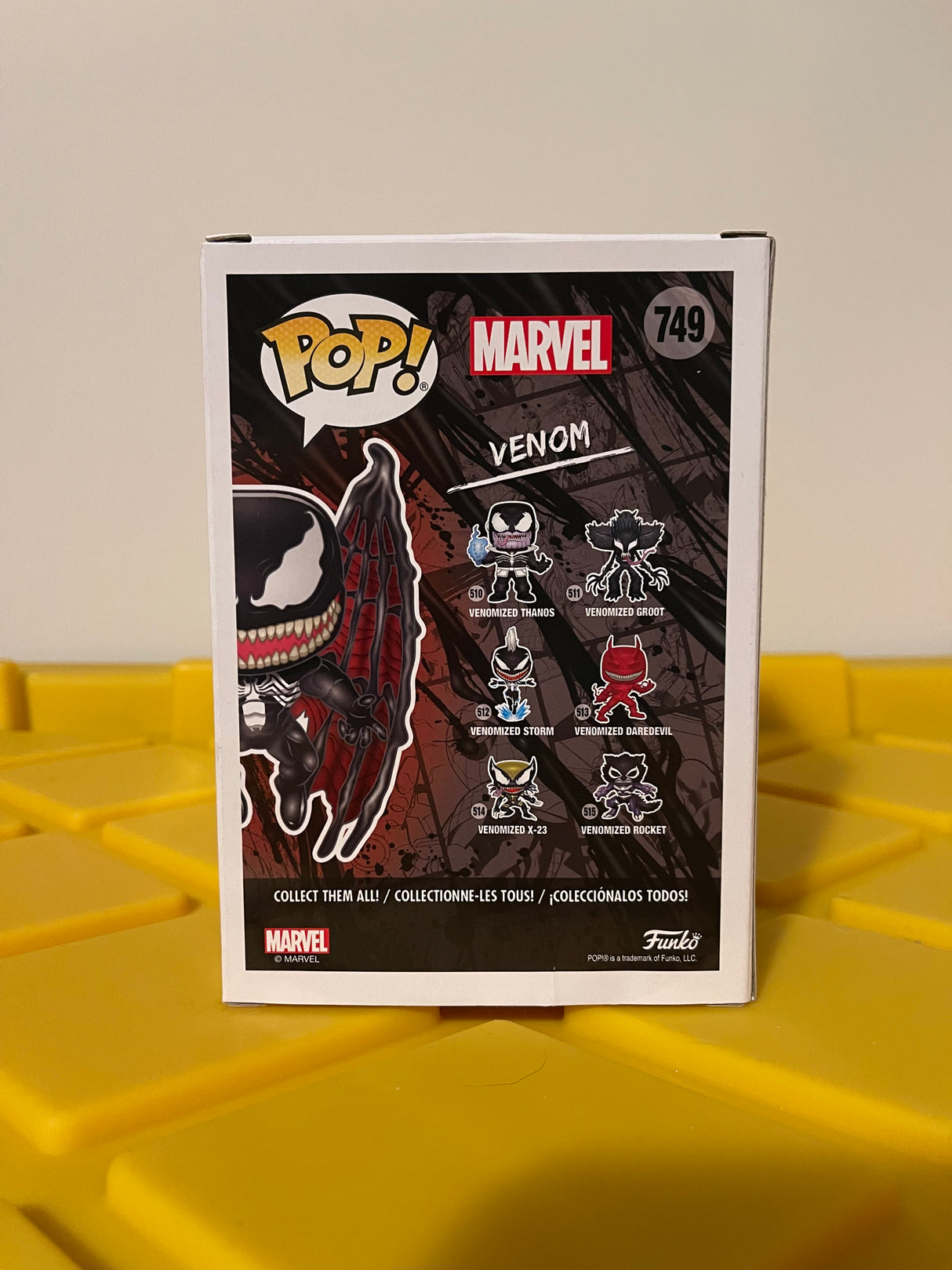 Venom (Glow) - Limited Edition Chase - Limited Edition Pop In A Box Exclusive