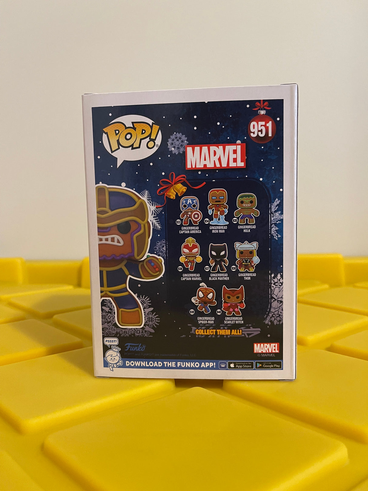 Funko POP! Gingerbread Thanos - Limited Edition Funko Shop Exclusive