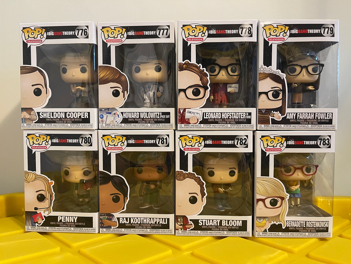 The Big Bang Theory Set of 8