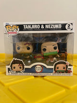 Funko POP! Tanjiro & Nezuko (2-Pack) - Limited Edition Special Edition Exclusive