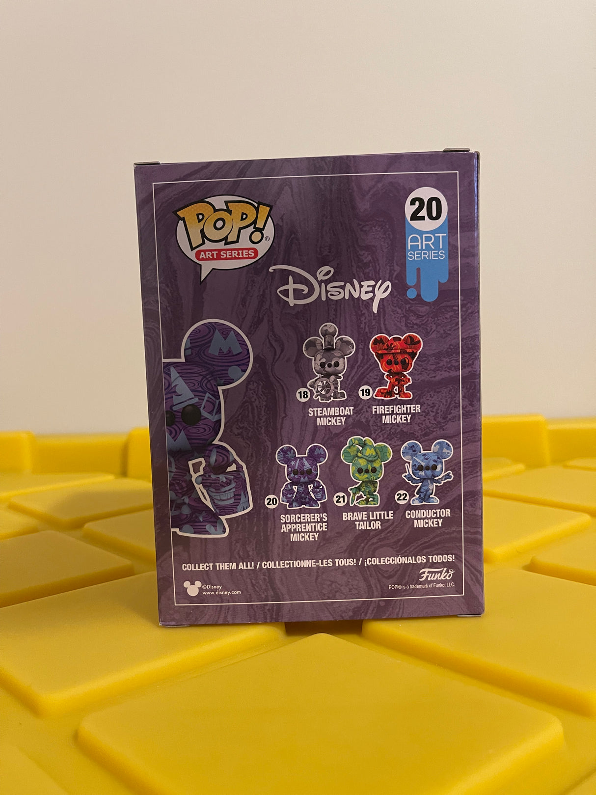 Funko POP! Sorcerer's Apprentice Mickey (Art Series) - Limited Edition Walmart Exclusive