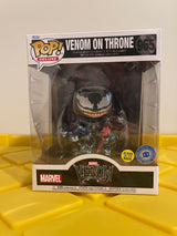 Funko POP! 6" Venom on Throne (Glow) - Limited Edition Pop In A Box Exclusive