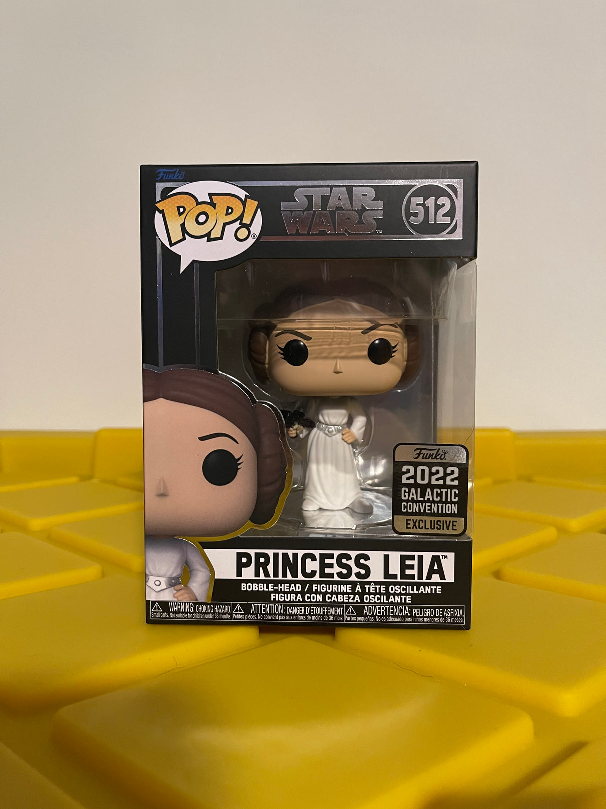 Funko POP! Princess Leia - Limited Edition 2022 Galactic Convention Exclusive