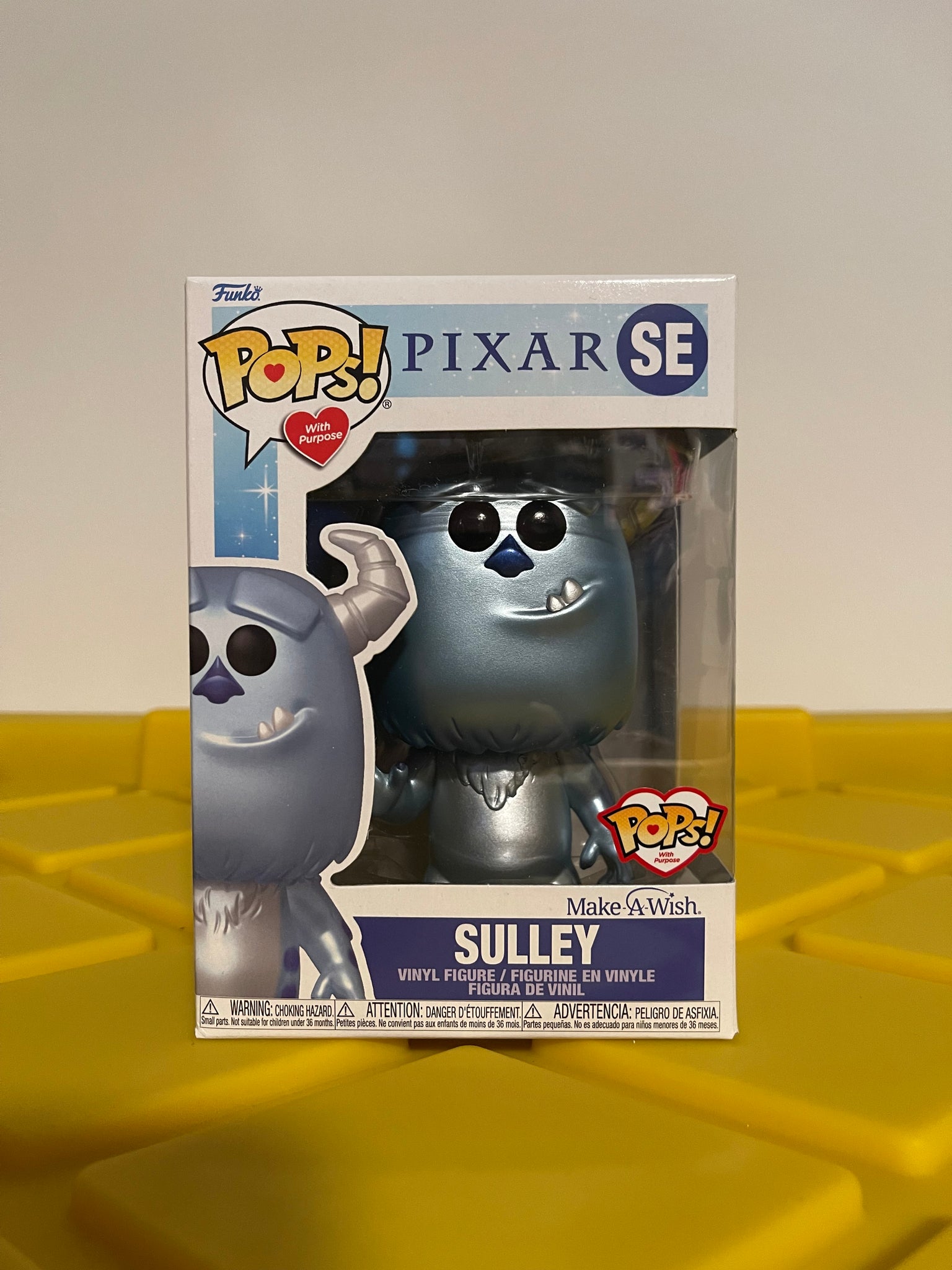 Funko POP With Purpose Pixar Make A Wish - Sulley Metallic blue