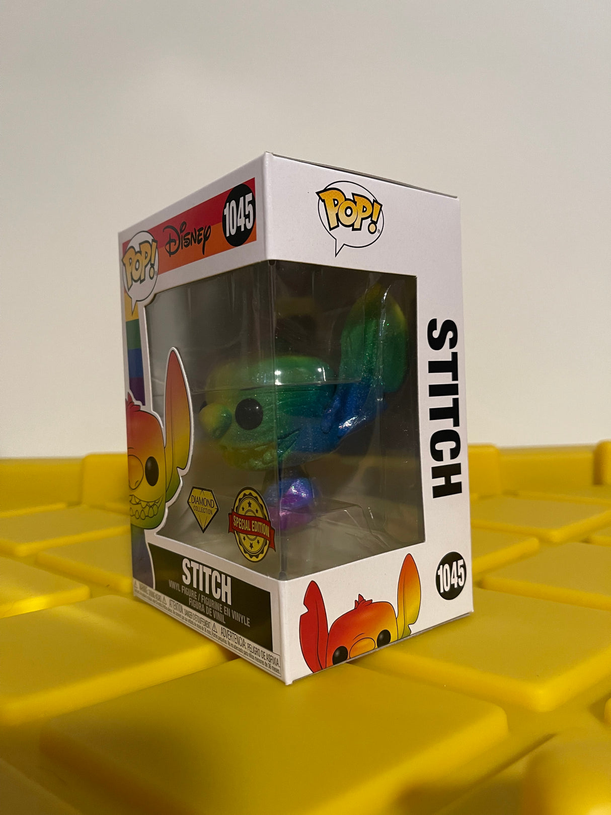 Funko POP! Stitch (Rainbow) (Diamond) - Limited Edition Special Edition Exclusive