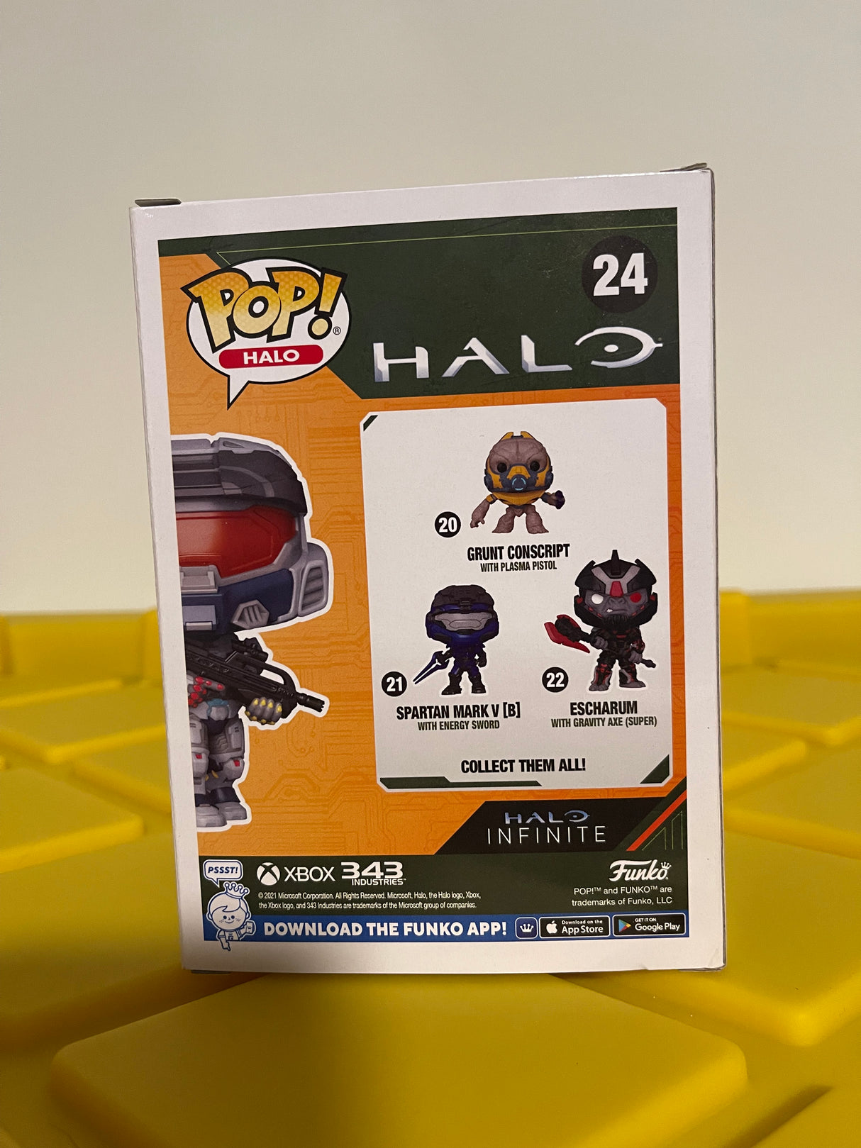 Funko POP! Spartan Mark VII with BR75 Battle Rifle - Limited Edition Specialty Series Exclusive