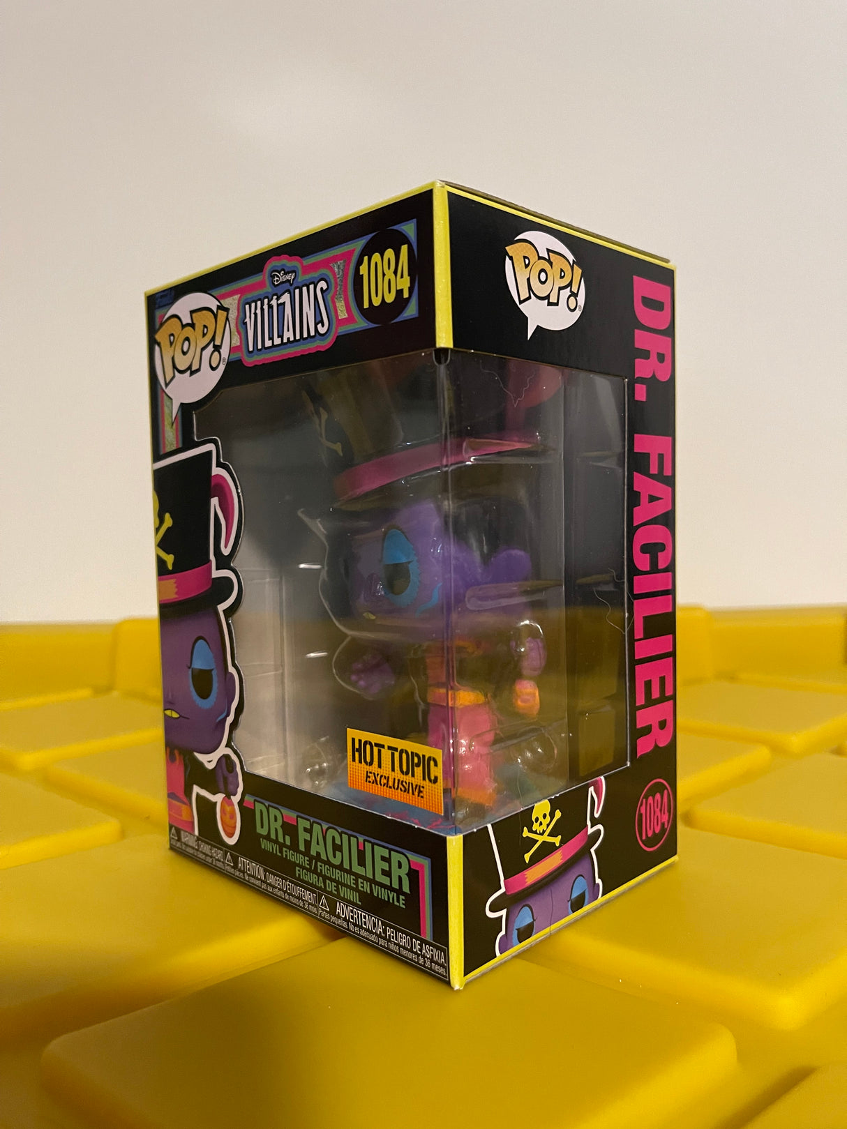 Funko POP! Dr. Facilier (Black Light) - Limited Edition Hot Topic Exclusive