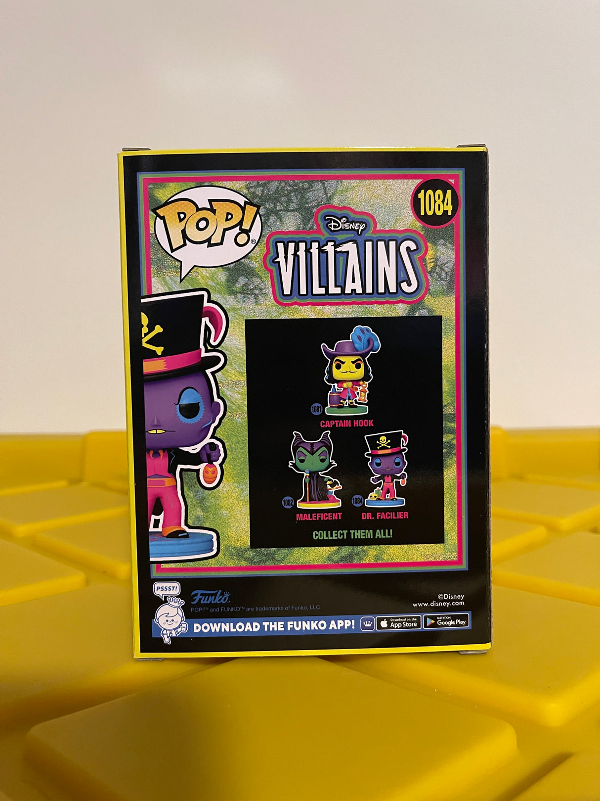 Funko POP! Dr. Facilier (Black Light) - Limited Edition Hot Topic Exclusive