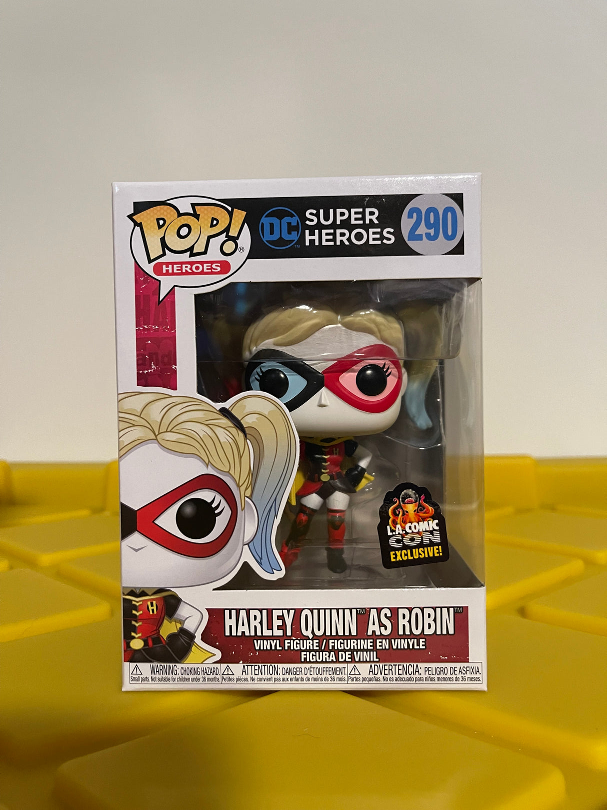 Funko POP! Harley Quinn as Robin - Limited Edition 2019 LACC Exclusive