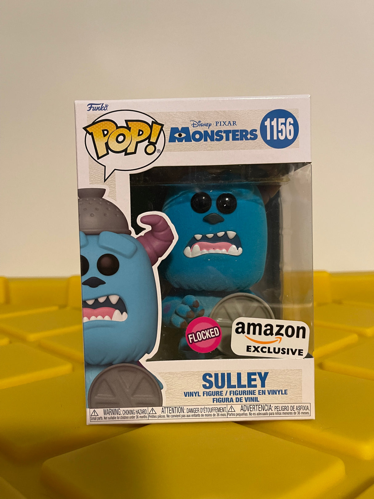 Funko POP! Sulley (Flocked) - Limited Edition Amazon Exclusive