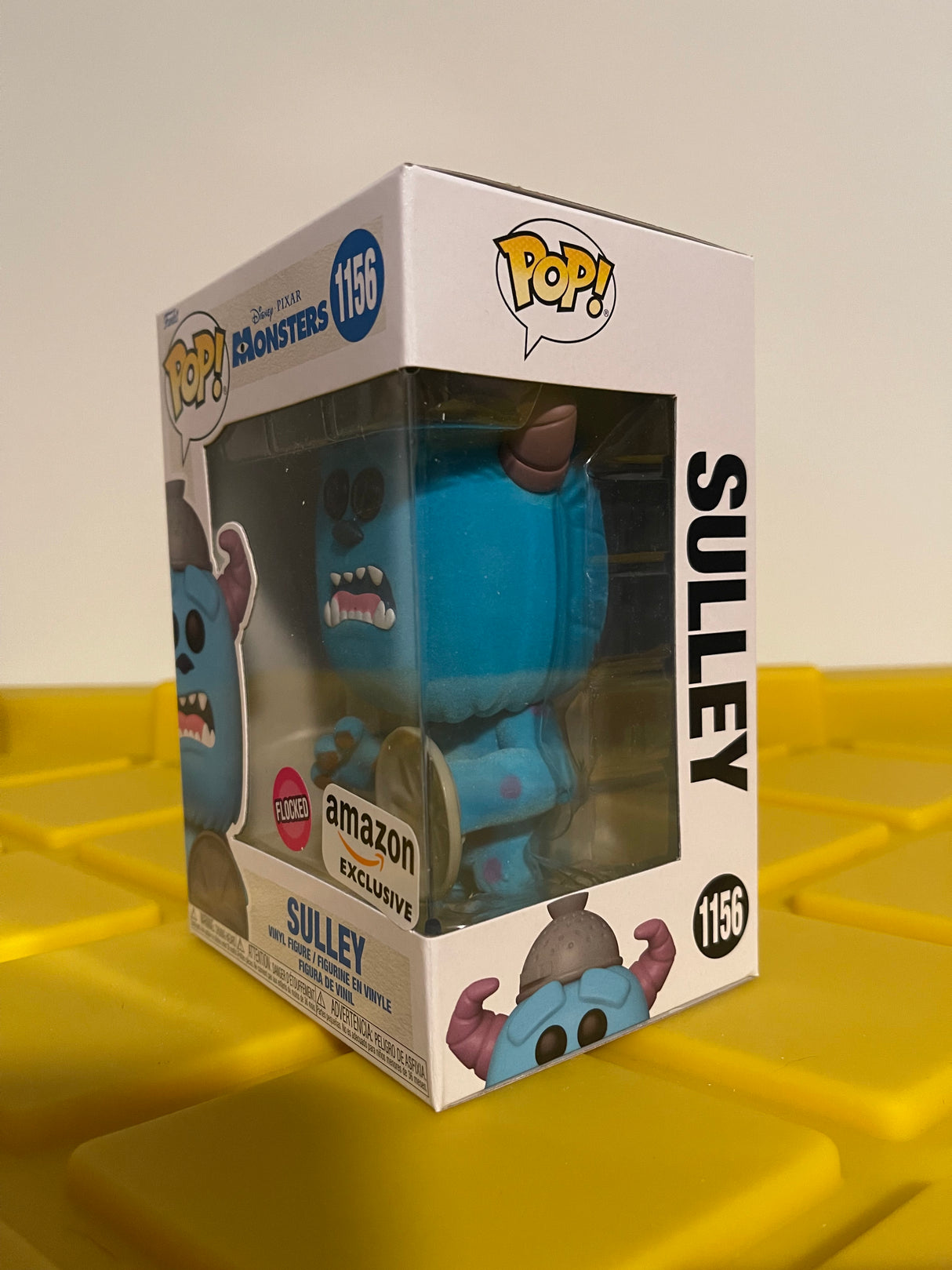 Funko POP! Sulley (Flocked) - Limited Edition Amazon Exclusive