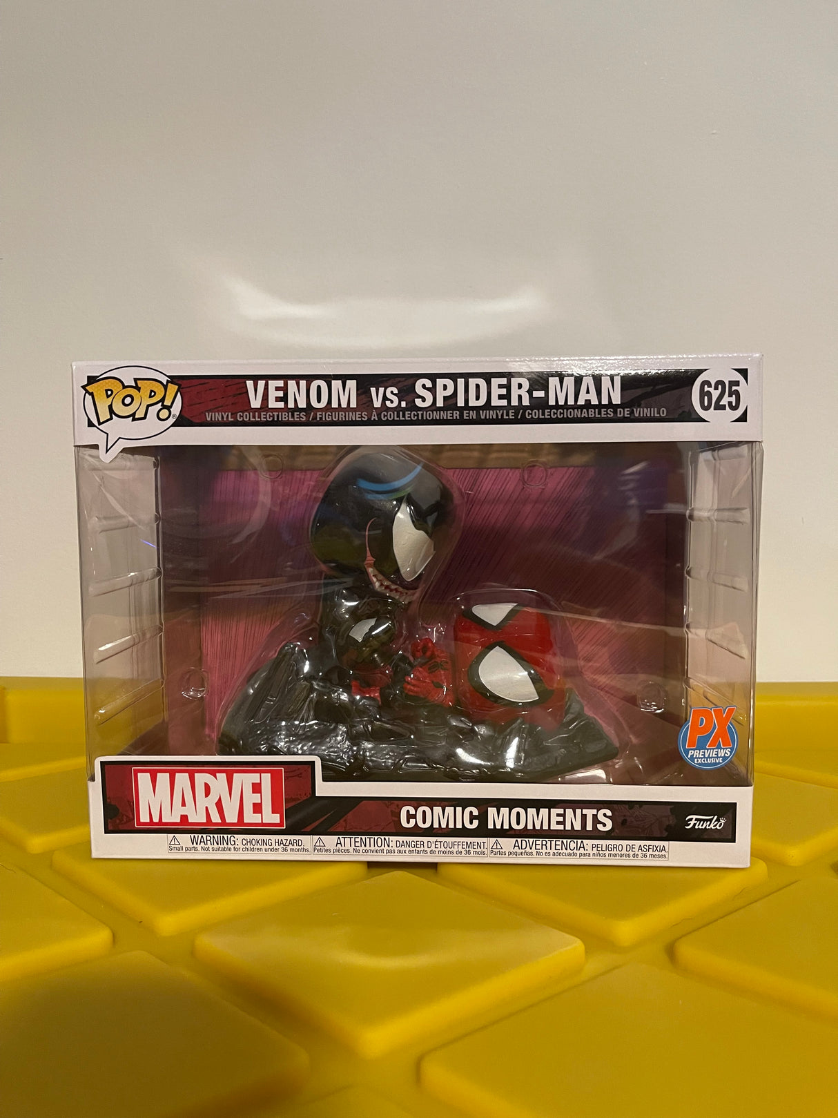 Funko POP! Venom vs. Spider-Man (Moment) - Limited Edition PX Previews Exclusive