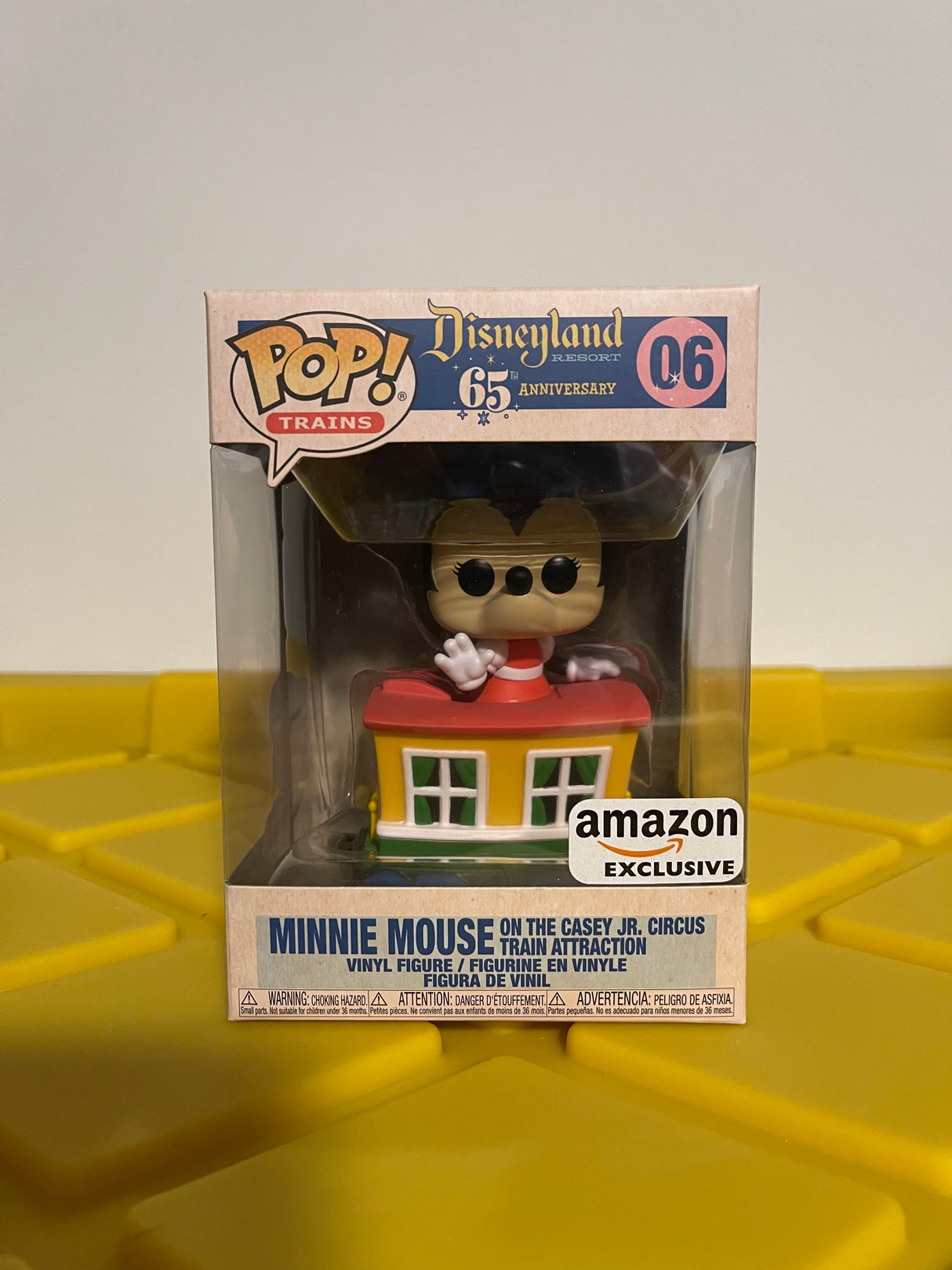 Funko POP! Minnie Mouse on the Casey Jr. Circus Train Attraction - Limited Edition Amazon Exclusive