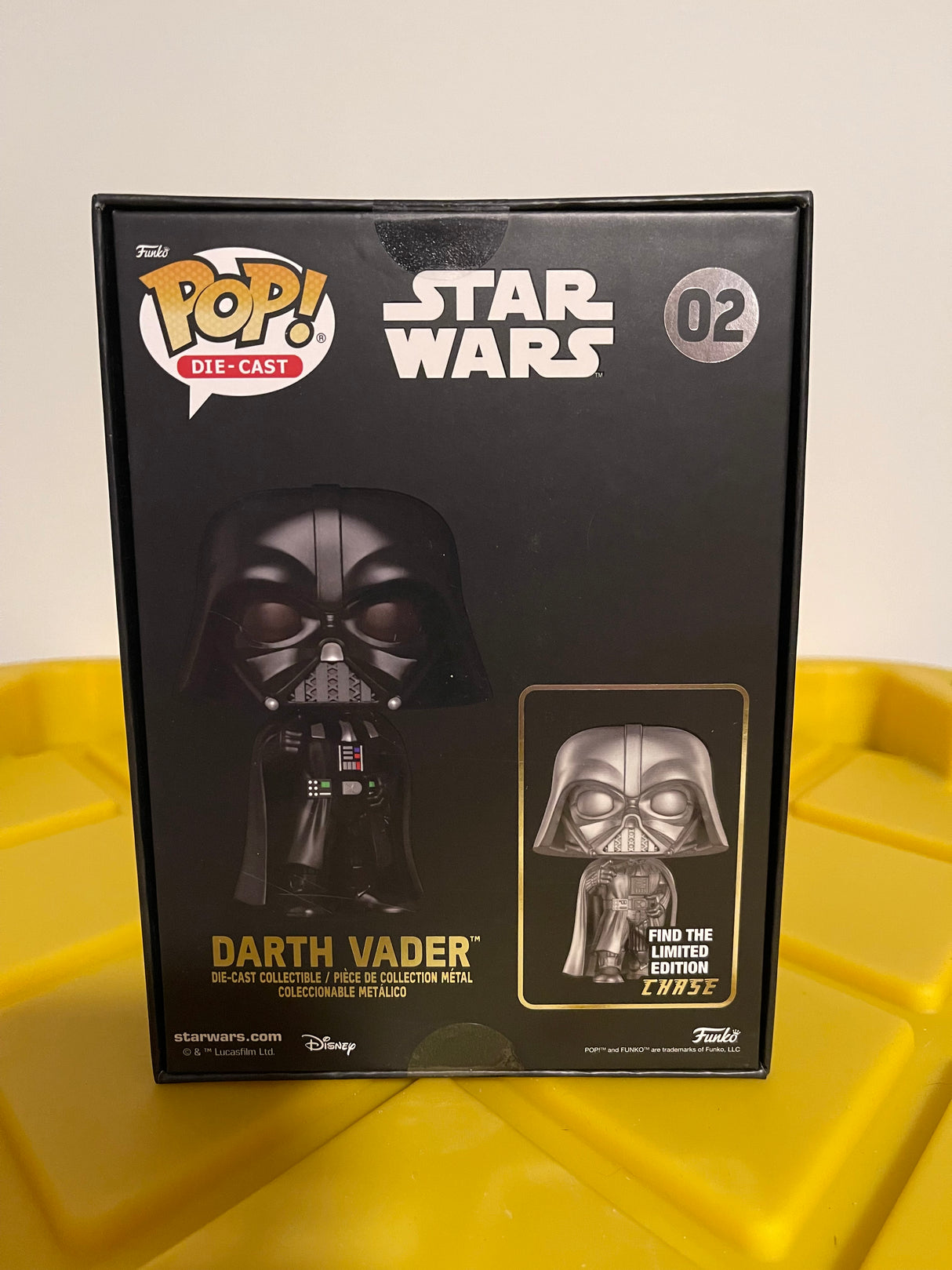 Darth Vader (Die-Cast) - Limited Edition Funko Shop Exclusive (Chance of a Chase)