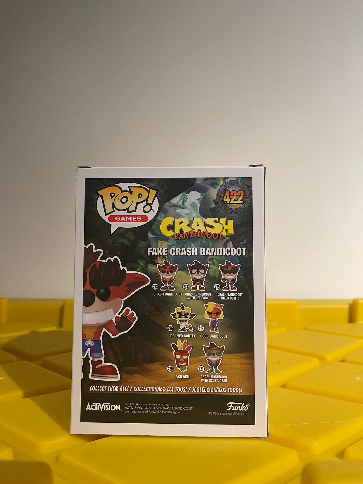 Fake Crash Bandicoot - Limited Edition EB Games Exclusive