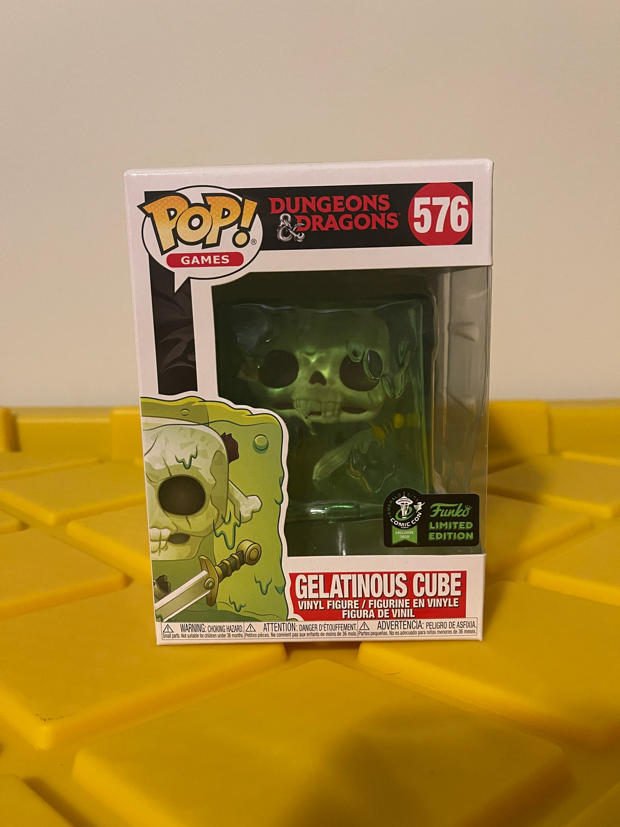 Funko POP! Gelatinous Cube - Limited Edition 2020 ECCC Exclusive