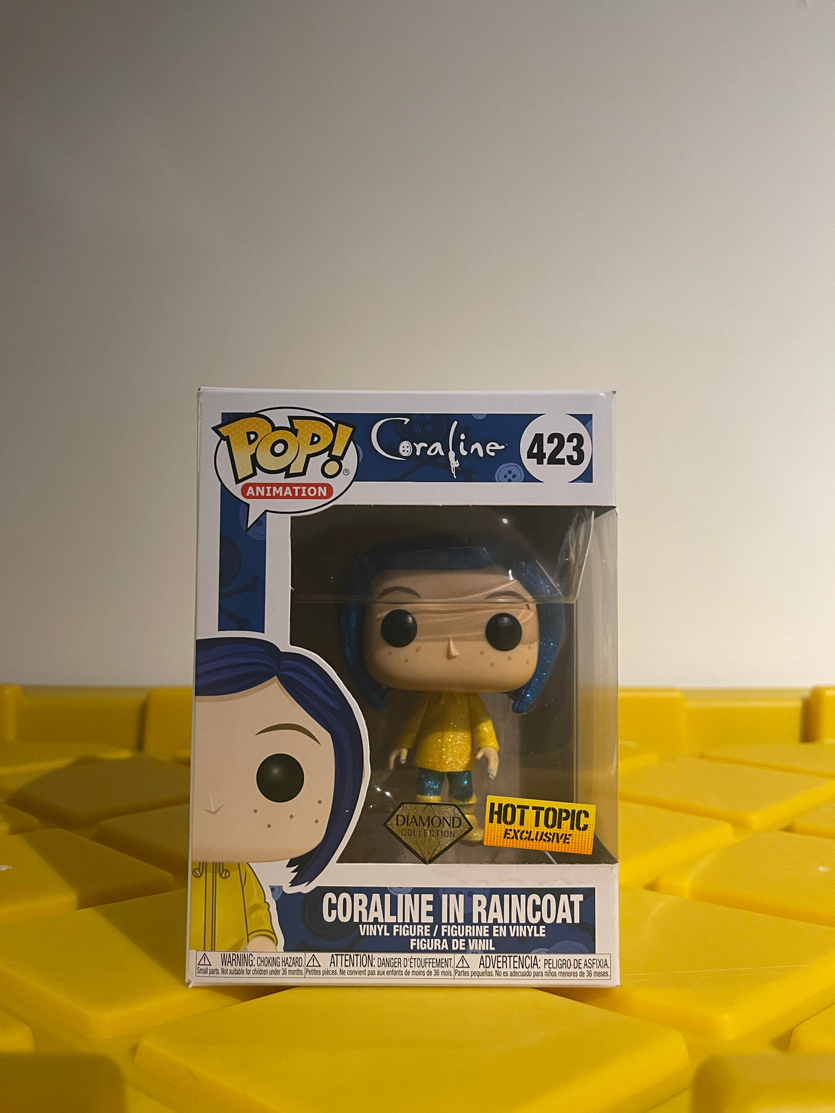 Coraline In Raincoat (Diamond) - Limited Edition Hot Topic Exclusive