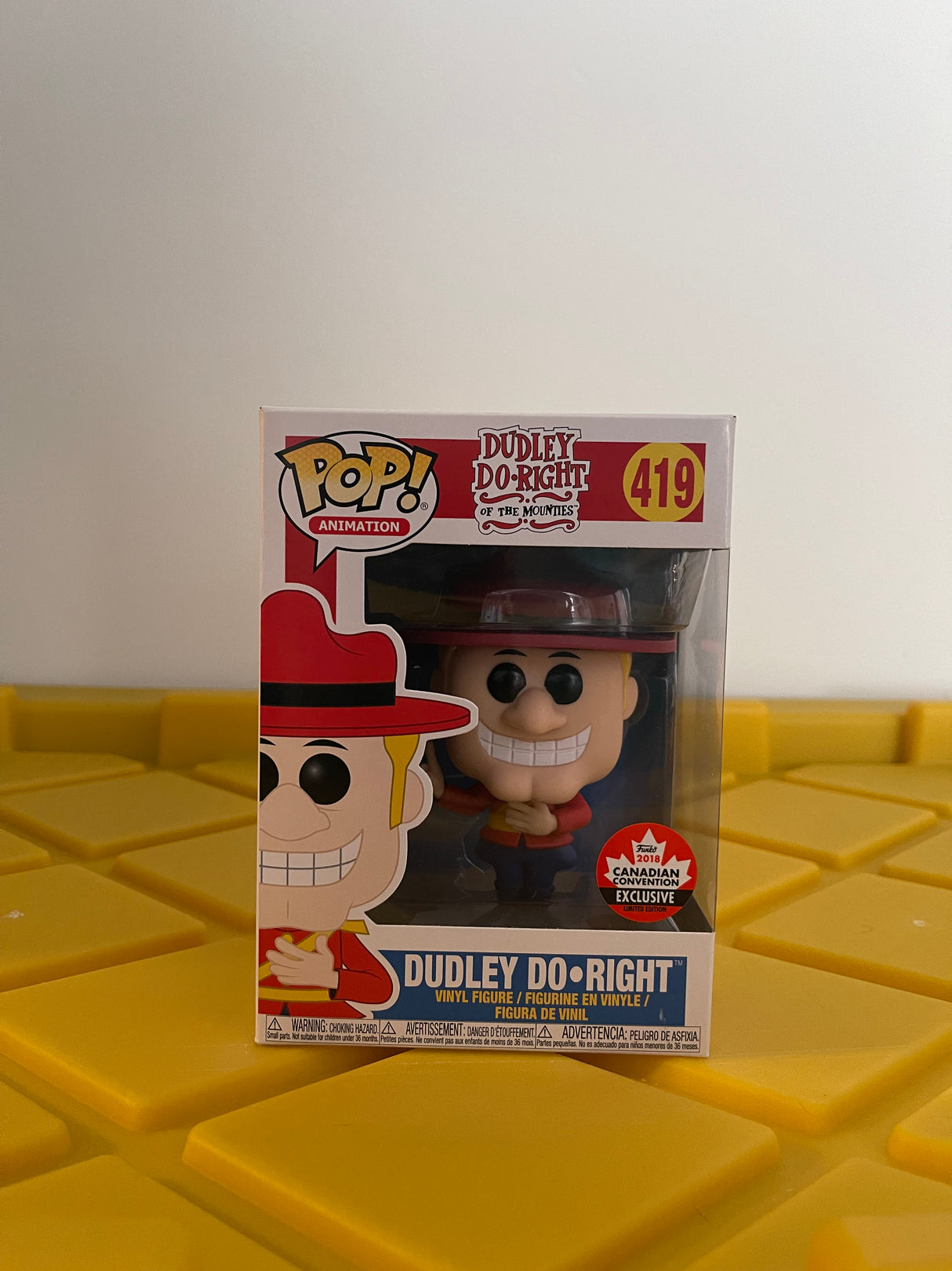 Dudley Do-Right - Limited Edition 2018 Canadian Convention Exclusive