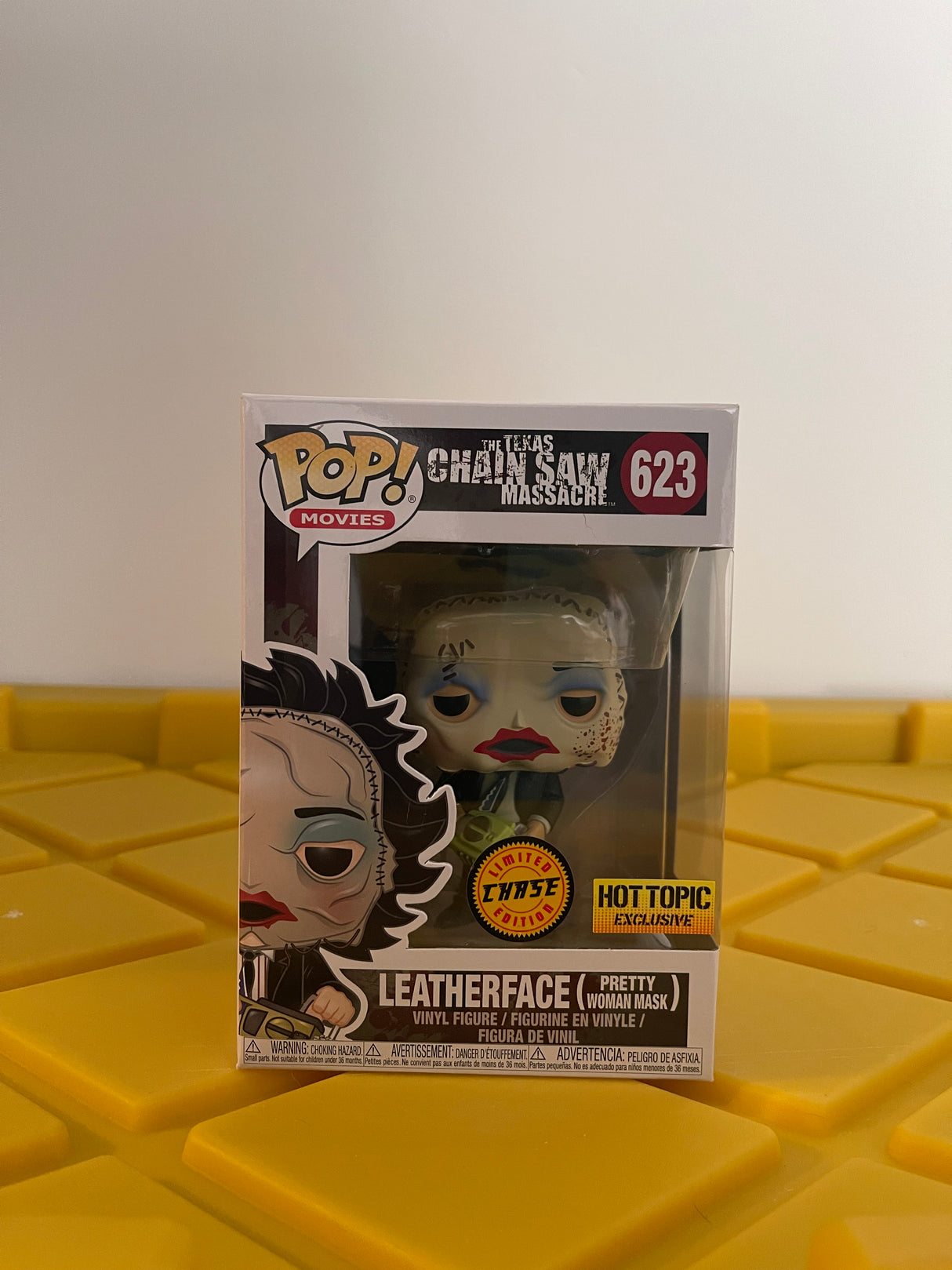 Funko POP! Leatherface (Pretty Woman Mask) - Limited Edition Chase - Limited Edition Hot Topic Exclusive