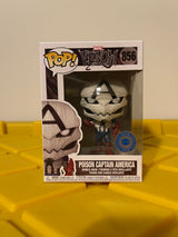 Funko POP! Poison Captain America - Limited Edition Pop In A Box Exclusive