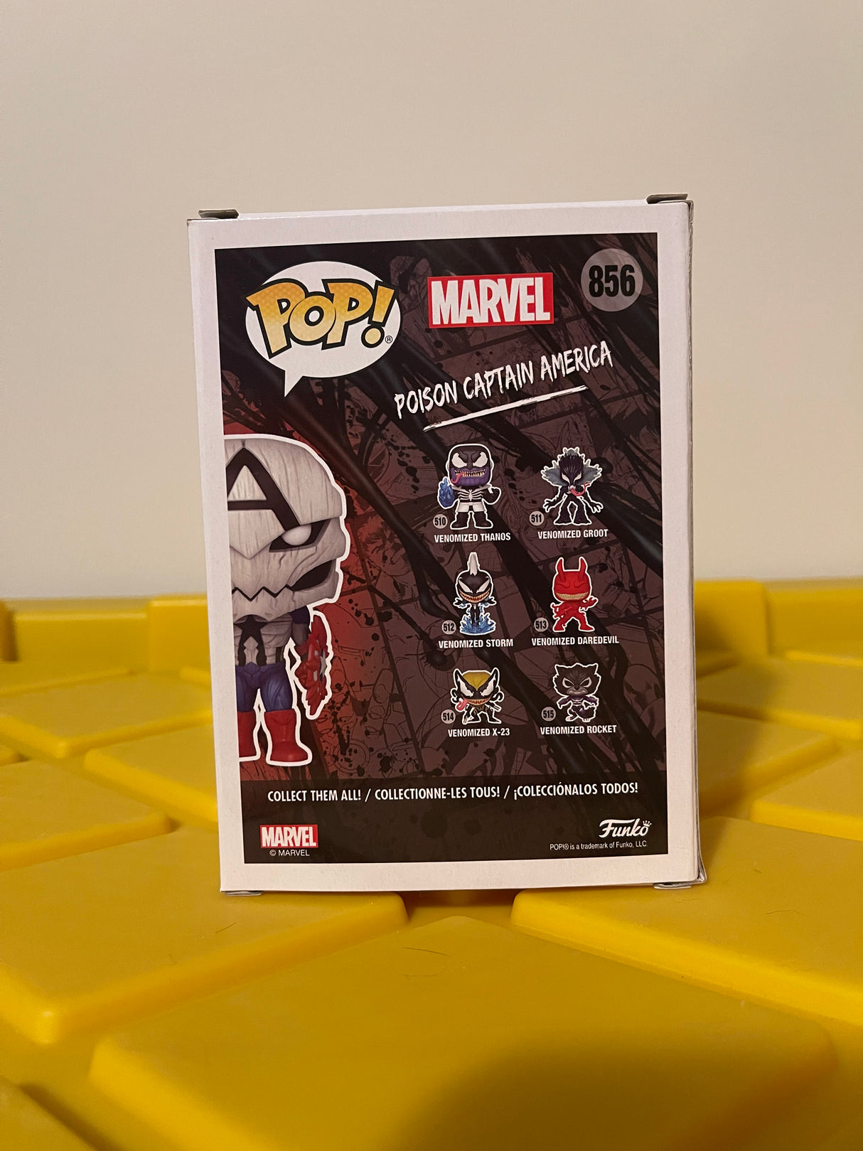 Funko POP! Poison Captain America - Limited Edition Pop In A Box Exclusive