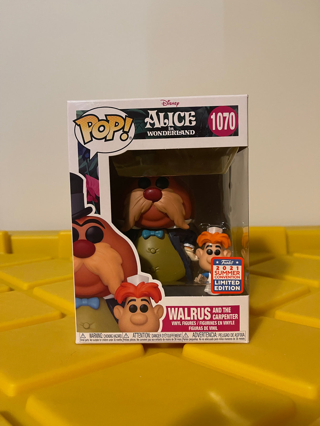 Funko POP! Walrus and The Carpenter - Limited Edition 2021 SDCC (FunKon) Exclusive