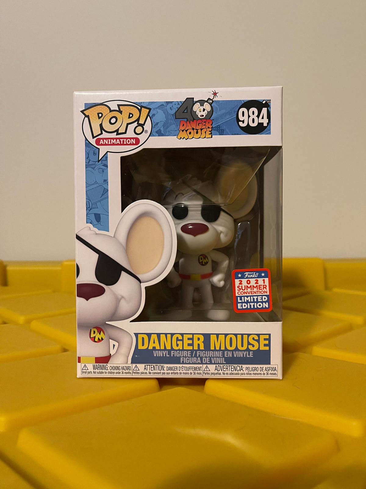 Funko POP! Danger Mouse - Limited Edition 2021 SDCC (FunKon) Exclusive