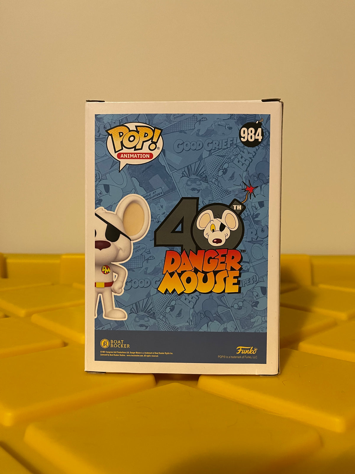 Funko POP! Danger Mouse - Limited Edition 2021 SDCC (FunKon) Exclusive