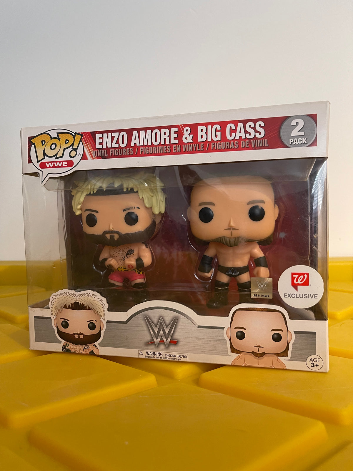Funko POP! Enzo Amore & Big Cass (2-Pack) - Limited Edition Walgreens Exclusive