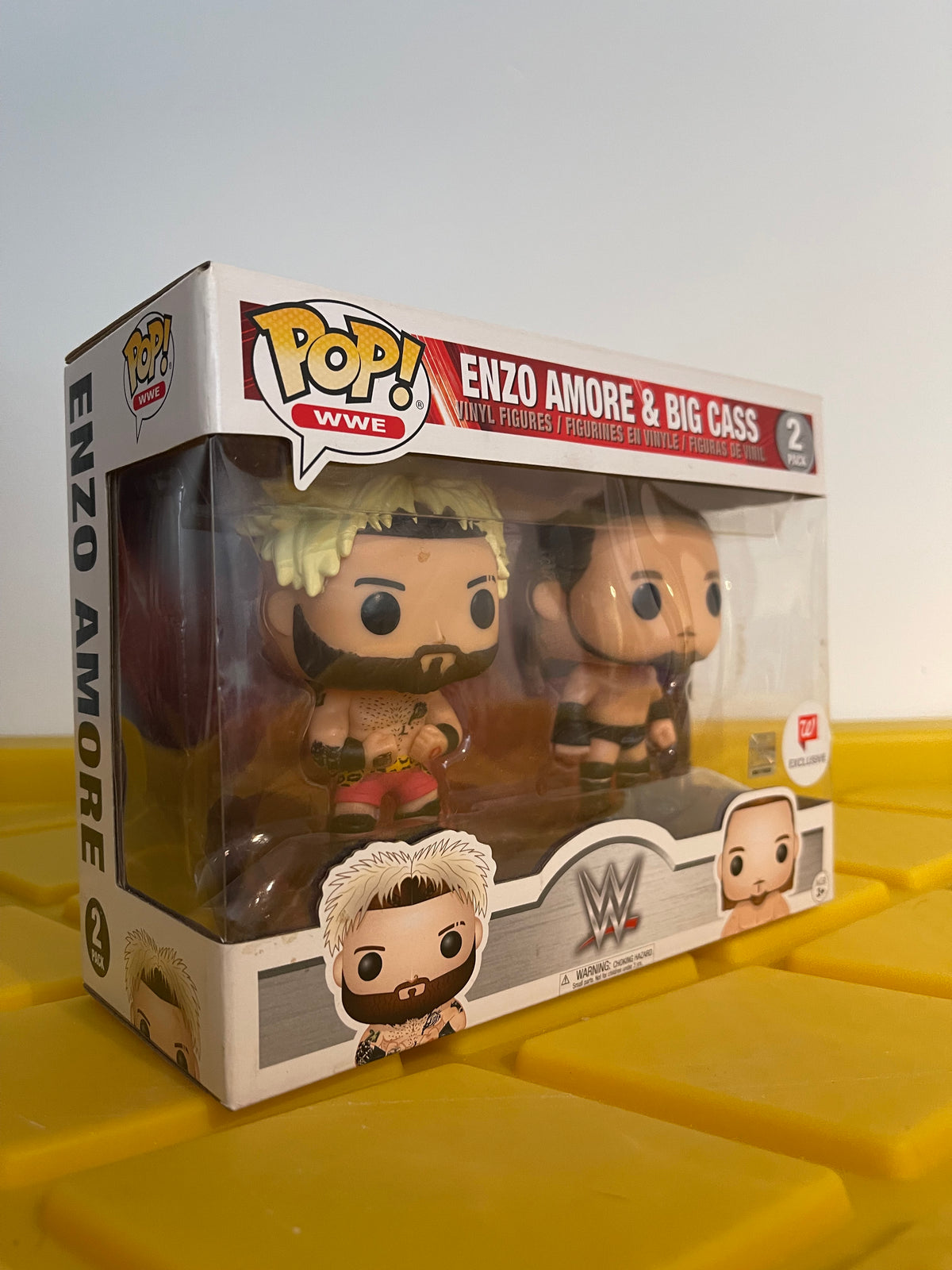 Funko POP! Enzo Amore & Big Cass (2-Pack) - Limited Edition Walgreens Exclusive