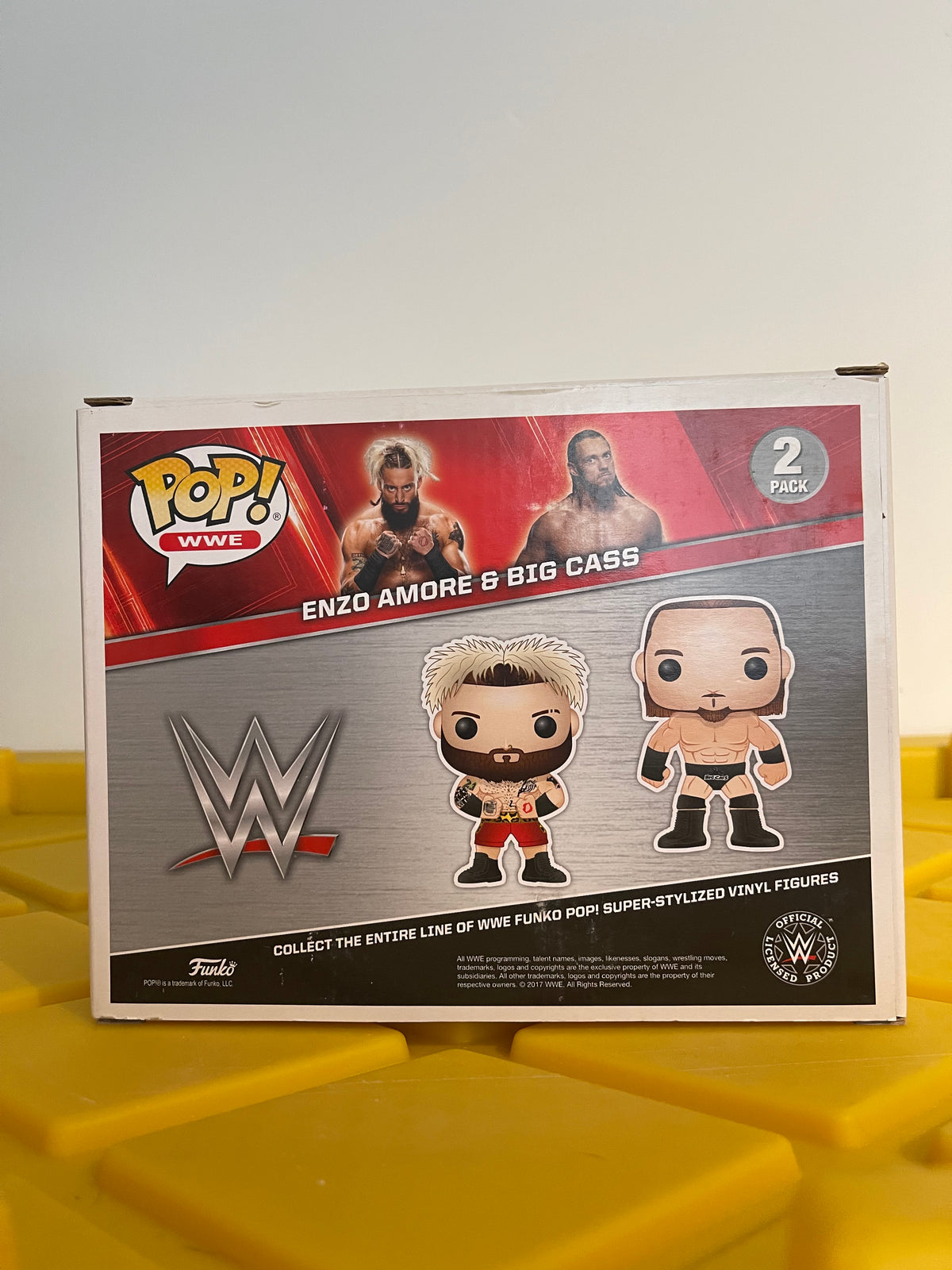 Funko POP! Enzo Amore & Big Cass (2-Pack) - Limited Edition Walgreens Exclusive
