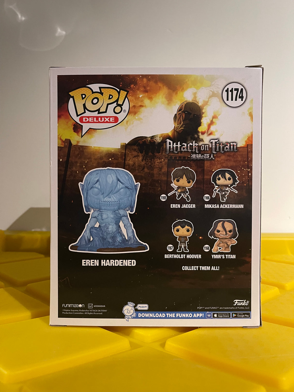 Funko POP! 6" Eren Hardened - Limited Edition Hot Topic Exclusive